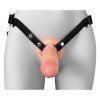 Tuščiaviduris strap-on dildo „8 Inch Silicone Hollow Strap-on“ - Pipedream