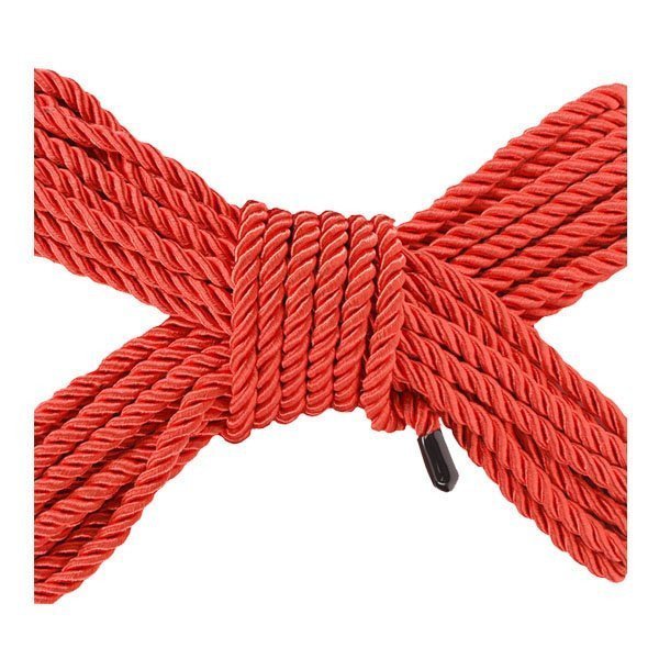 Suvaržymo virvė „Bondage Rope Red“, 10 m - Ouch!