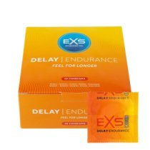 Ejakuliaciją nutolinantys prezervatyvai „Delay Endurance“, 48 vnt. - EXS Condoms