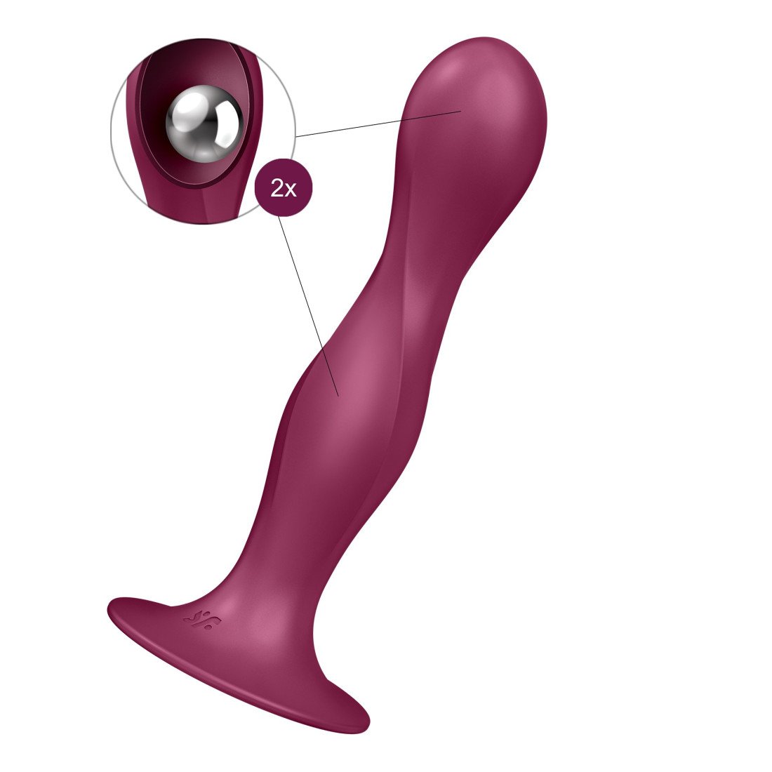 Dildo „Double Ball-R“ - Satisfyer