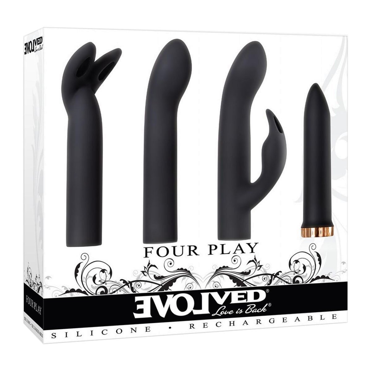 Vibratoriaus ir movų rinkinys „Four Play“ - Evolved