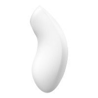 Baltas klitorinis stimuliatorius - vibratorius „Vulva Lover 2“ - Satisfyer