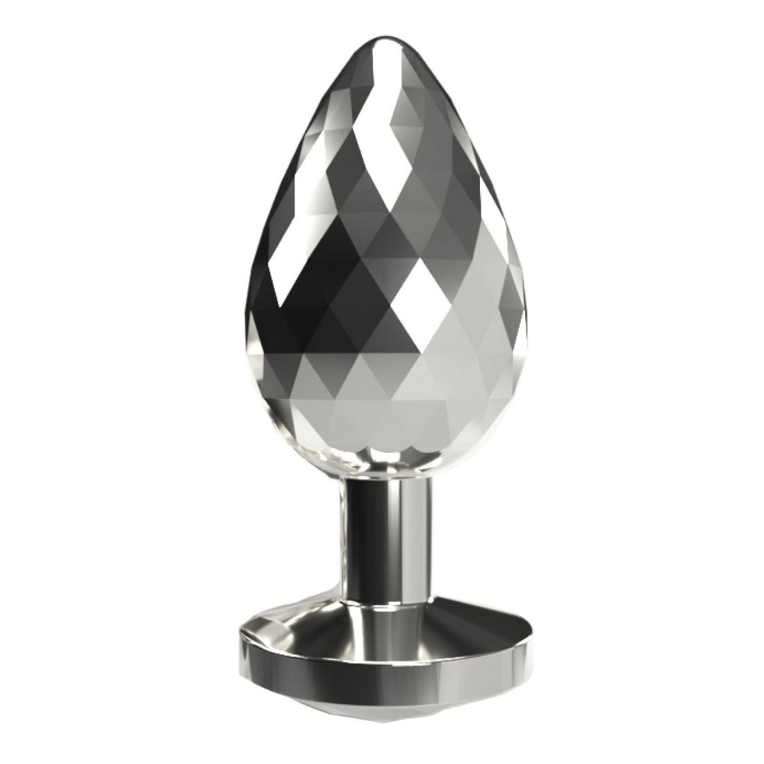 Didelis analinis kaištis „Disco Diamond Plug“ - ToyJoy