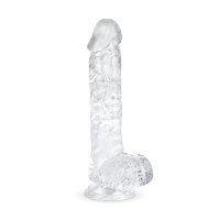 Falo imitatorius (pažeista pakuotė) „Transparent Dildo 15 cm“ - EasyToys