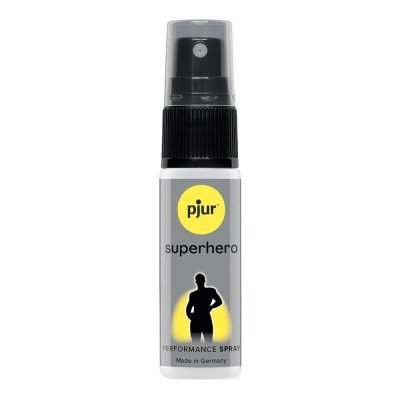 Ejakuliaciją nutolinantis purškalas „Superhero Strong“, 20 ml - Pjur