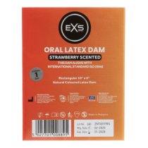 Prezervatyvas oraliniam seksui „Strawberry Scented“ - EXS Condoms