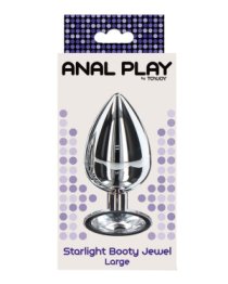 Didelis analinis kaištis „Starlight Booty Jewel“ - ToyJoy