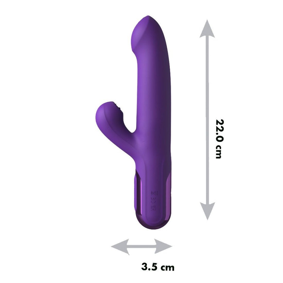 Automatinis vibratorius kiškutis „Super SoniX Thruster“ - Fantasy For Her