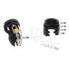 Penio narvas „Silicone Chastity Cock Cage Short“ - Extreme