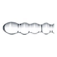 Stiklinis dvipusis dildo „Glass Dildo Nr. 19“ - Gildo