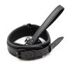 Antkaklio ir pavadėlio rinkinys „Neoprene Bondage Collar“ - Latetobed