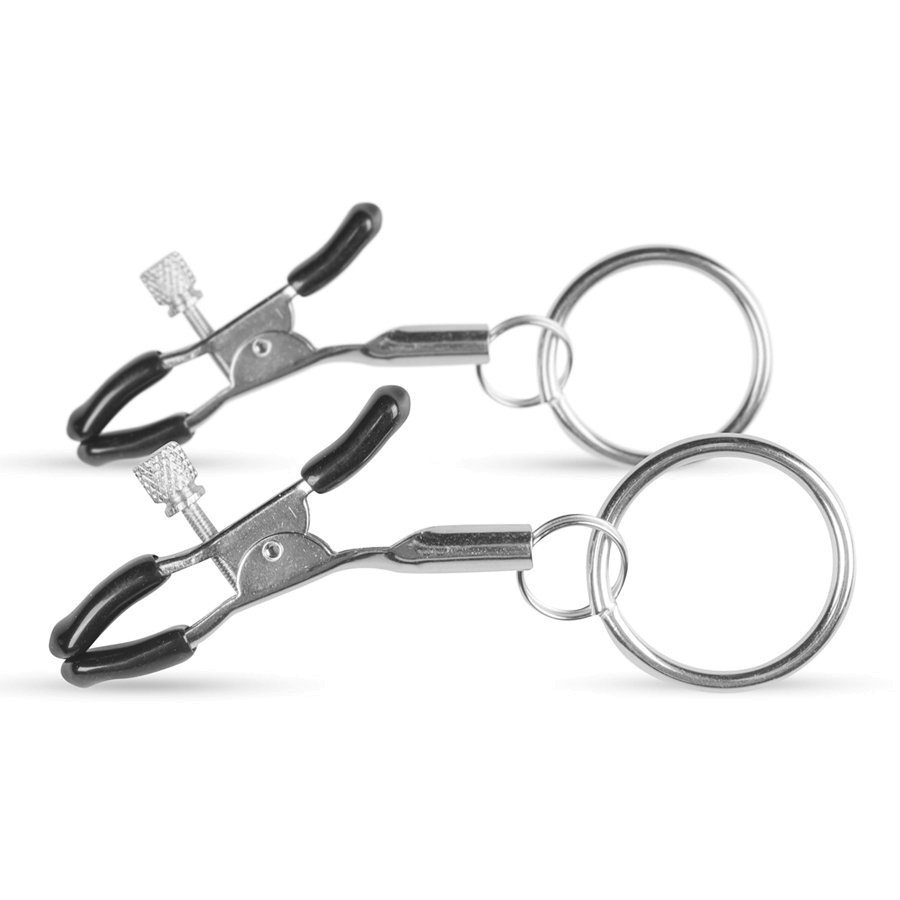 Spenelių spaustukai „Nipple Clamps with Pins“ - EasyToys