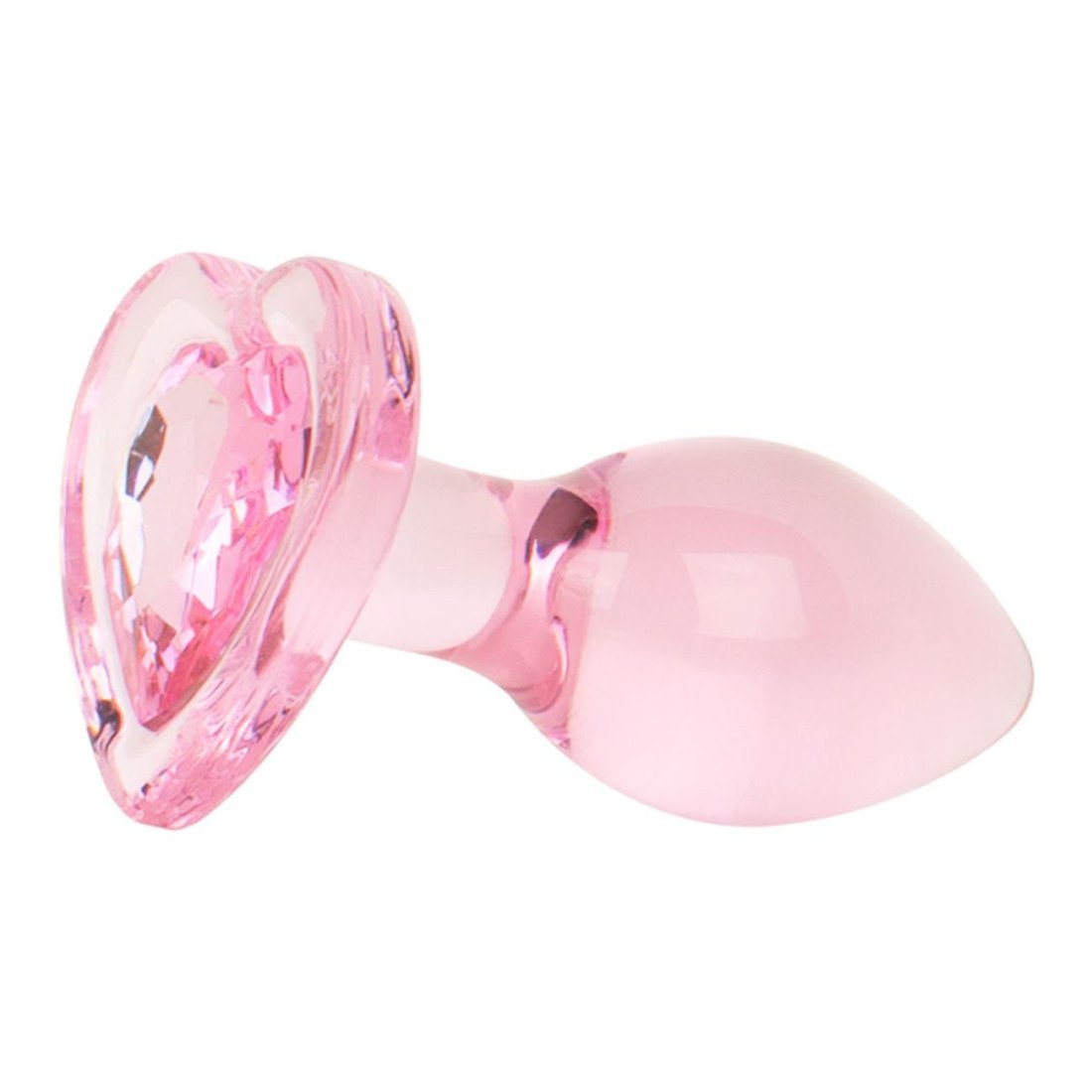 Stiklinis analinis kaištis „Anal Plug Small“ - EasyToys