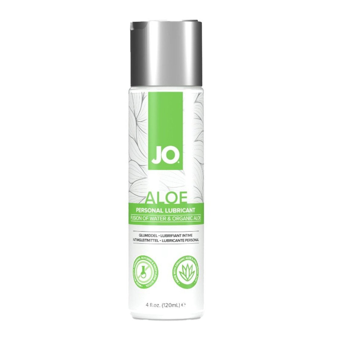 Vandens pagrindo lubrikantas „Aloe“, 120 ml - System JO