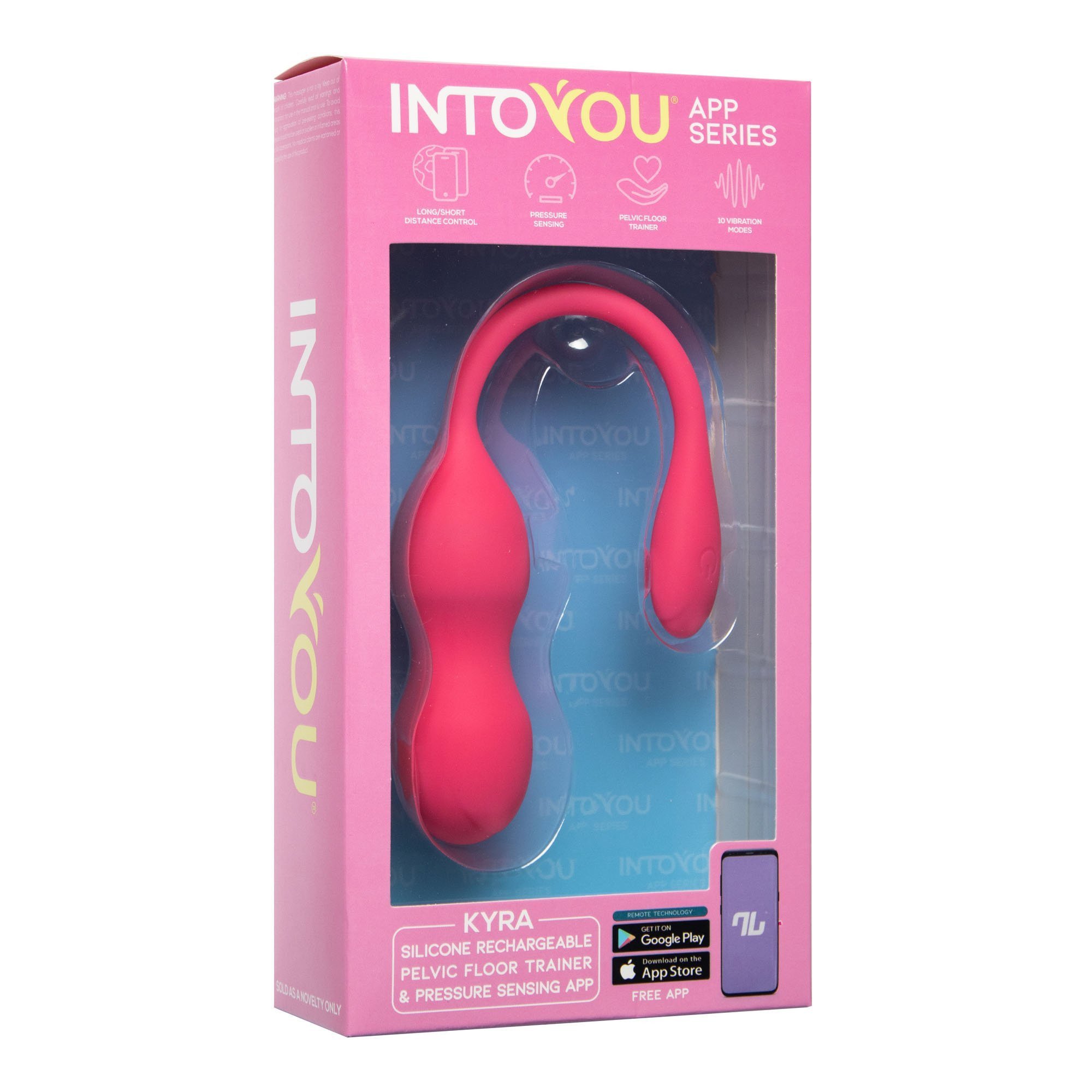 Išmanieji vaginaliniai kamuoliukai „Kyra“ - Intoyou