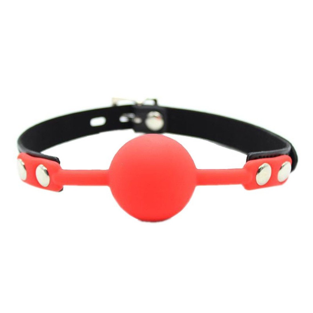 Silikoninis burnos kaištis „Silicone Ball Gag with Padlock“ - Latetobed
