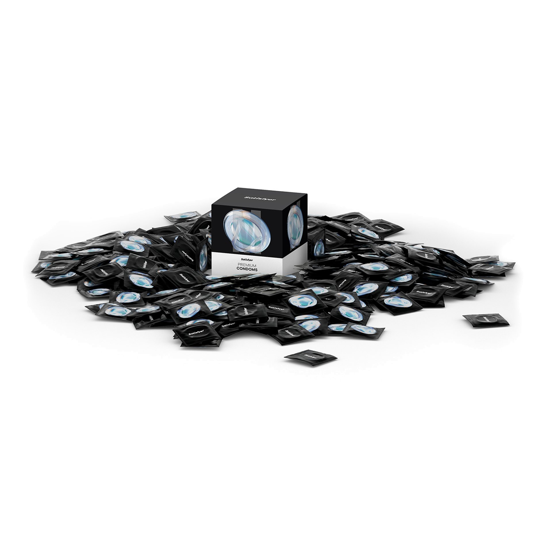 Prezervatyvai „Premium Condoms 45 mm“, 100 vnt. - Satisfyer