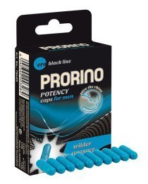 Maisto papildas vyrų potencijai „Prorino Potency Caps“, 10 kapsulių - Hot