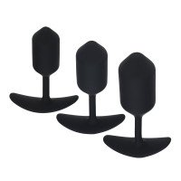 Analinių kaiščių rinkinys „Weighted Anal Plug Training Kit“ - Levelz