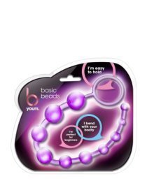 Analiniai karoliukai „Basic Beads“ - Blush