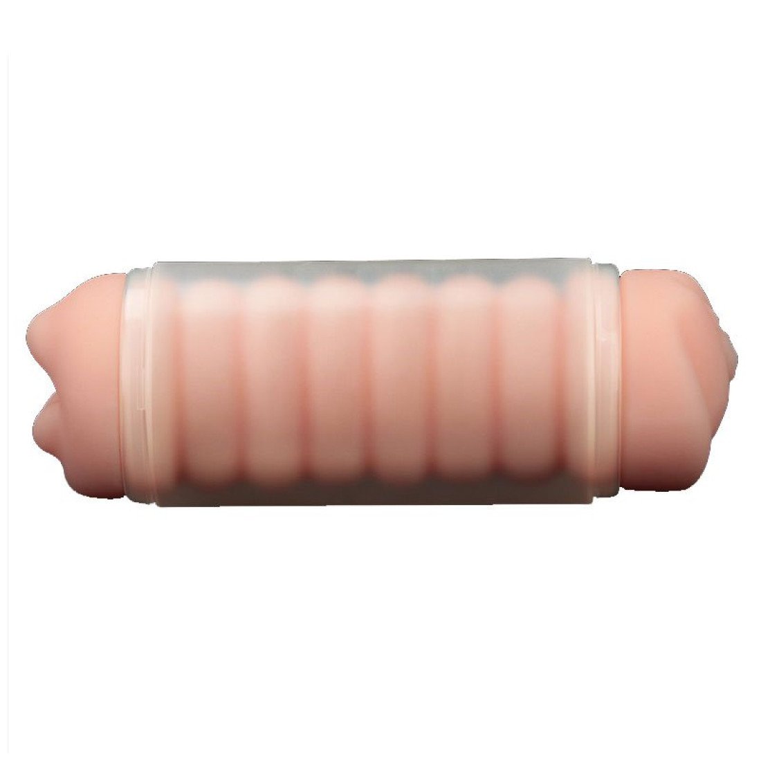 Dvipusis masturbatorius „Virgin-Skin Blowout - Vagina and Mouth“ - Love Toy