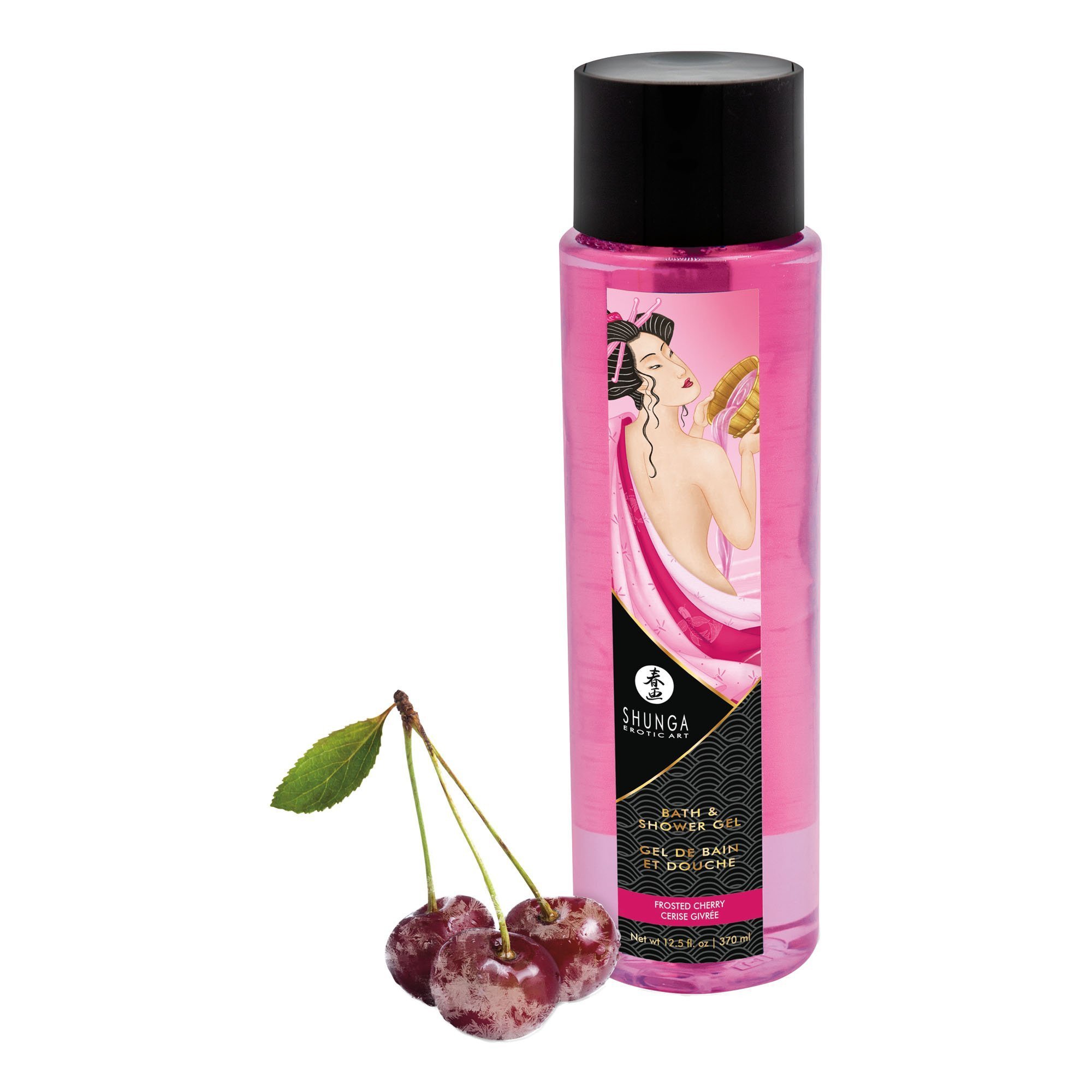 Dušo gelis „Frosted Cherry“, 370 ml - Shunga