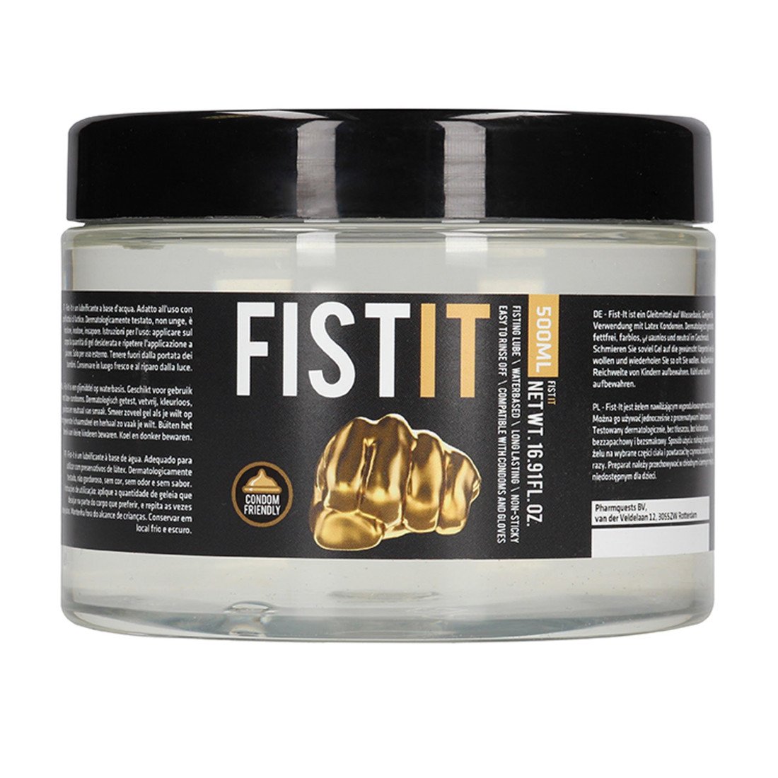 Vandens pagrindo lubrikantas „Waterbased“, 500 ml - Fist It