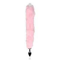 Šviečiantis analinis kaištis „Light-Up Fox Tail“ - Ouch!