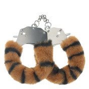 Antrankiai „Heavy-duty Fluffy Handcuffs Tiger“