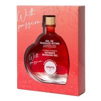 Šildantis masažo gelis „Candy Apple Aroma“, 50 ml - Exsens