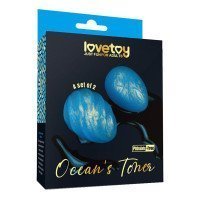 Vaginalinių kiaušinėlių rinkinys „Ocean's Toner“ - Love Toy
