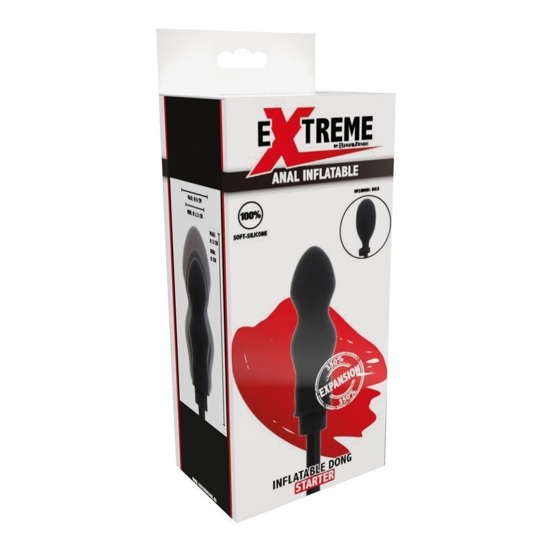 Pripučiamas analinis kaištis „Inflatable Dong Starter“ - Extreme
