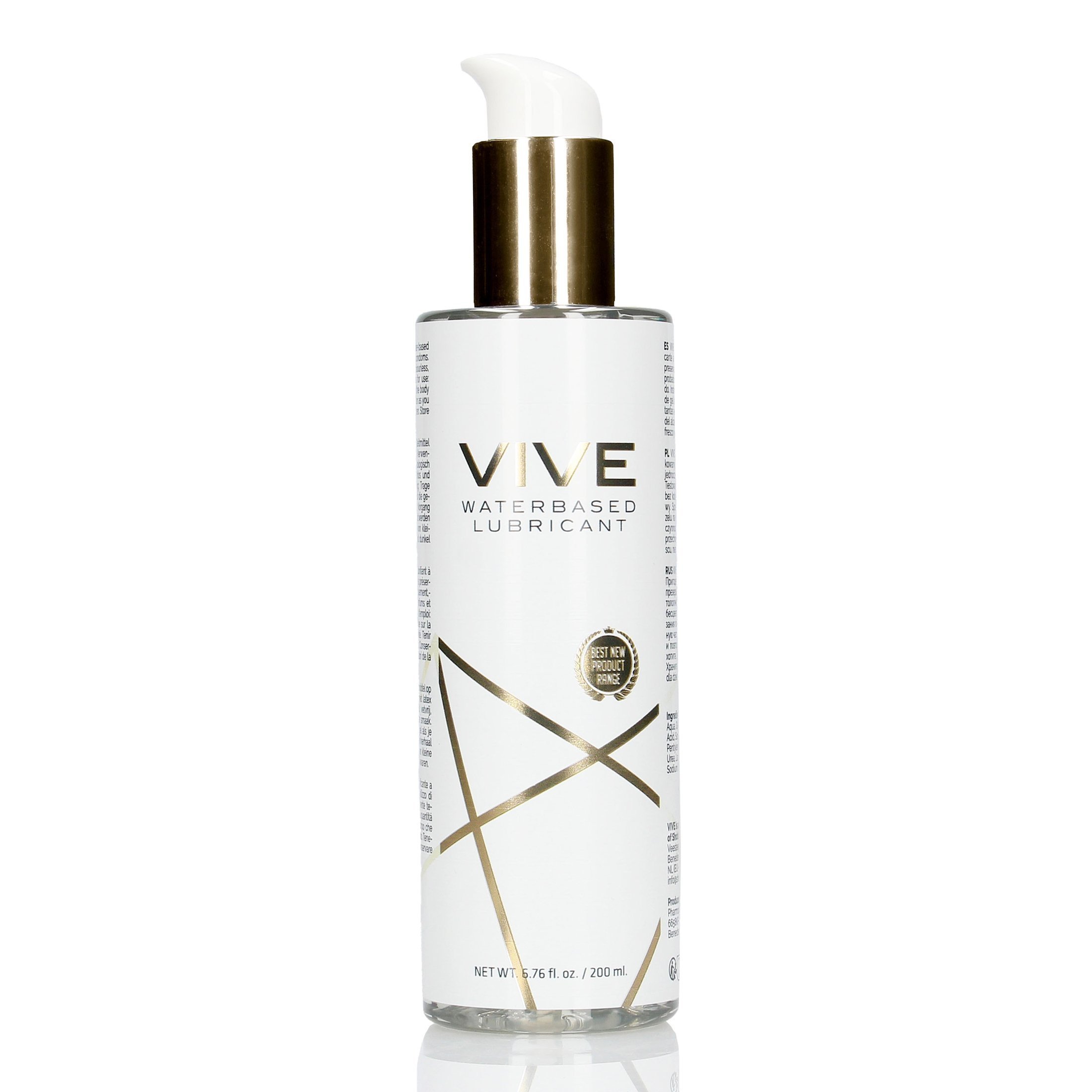 Vandens pagrindo lubrikantas „Vive“, 200 ml - Shots Lubes & Liquids