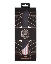 Automatinis vibratorius kiškutis „Thrusting Rabbit“ - Rosy Gold