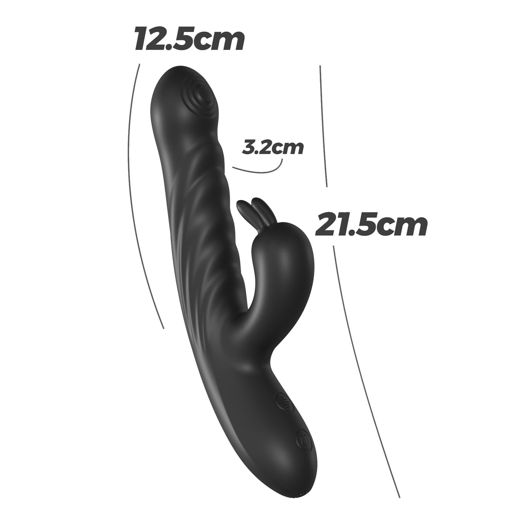 Automatinis vibratorius kiškutis „Lapin“ - Crushious