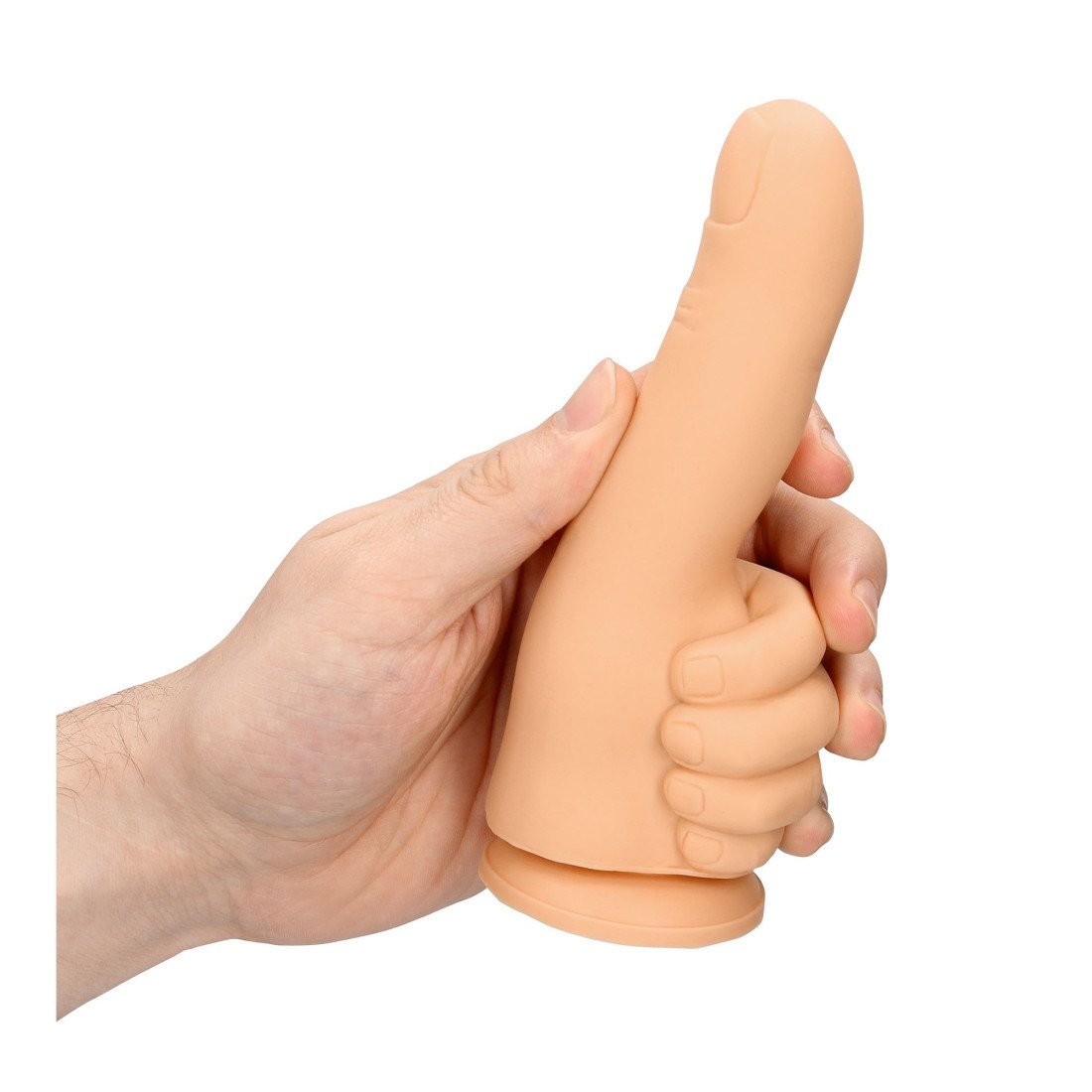 Silikoninis dildo „Crazy Fingers Thumbs Up!“ - S-Line