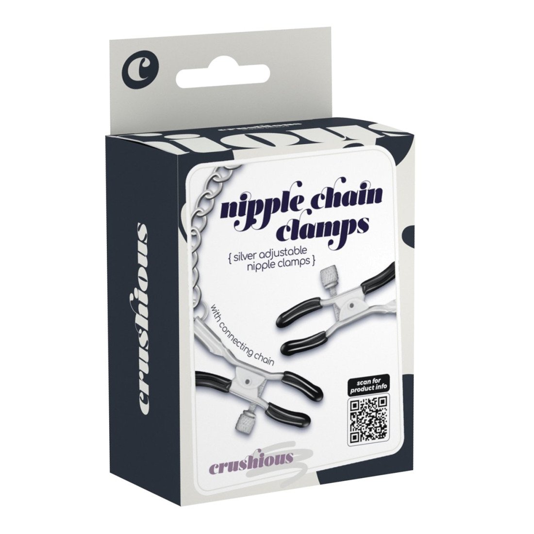Spenelių spaustukai „Nipple Chain Clamps” - Crushious