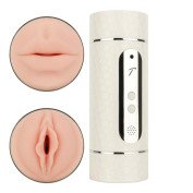 Vibruojantis dvipusis masturbatorius „Electric Masturbator“