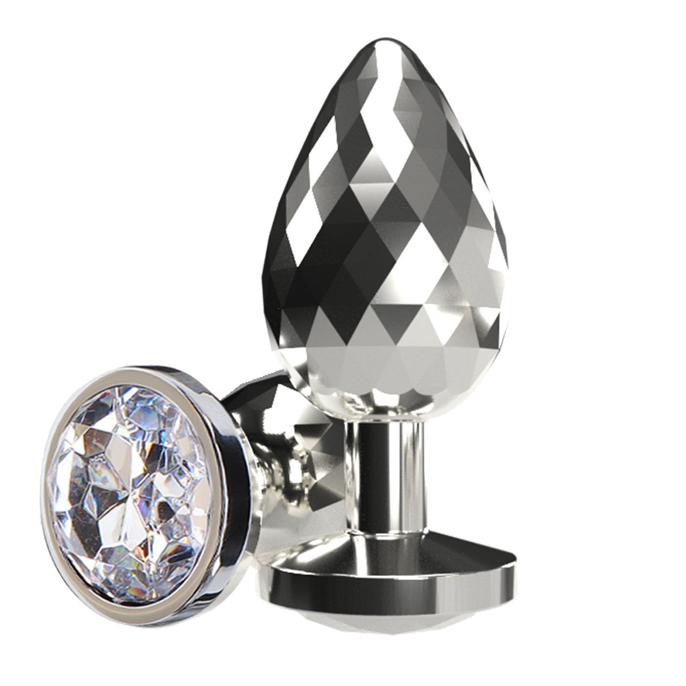 Vidutinis analinis kaištis „Disco Diamond Plug“ - ToyJoy