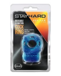Vibruojantis penio žiedas „5function Cock Ring“ - Stay Hard