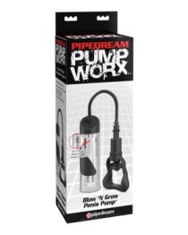 Penio pompa „Blow N Grow Penis Pump“ - Pump Worx