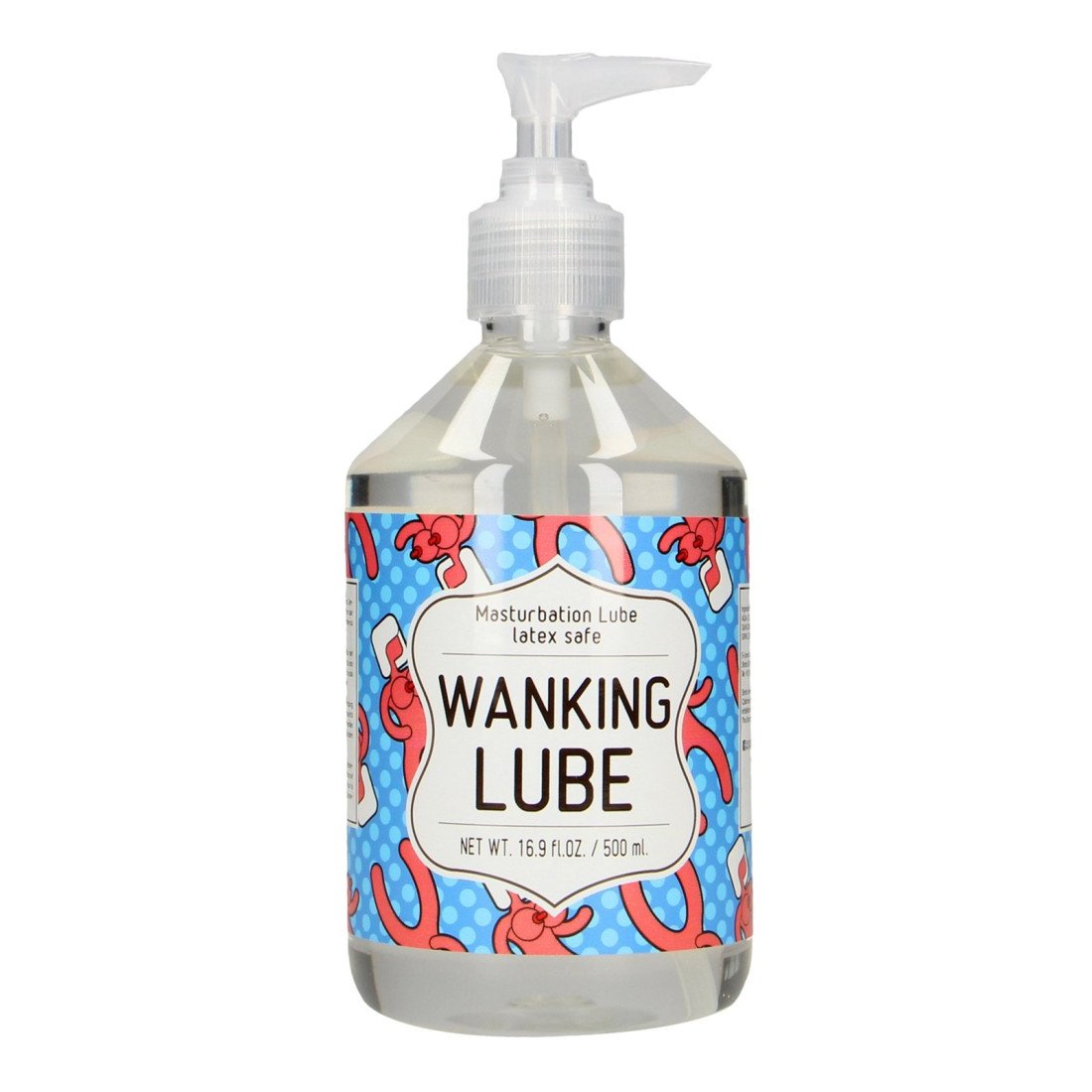 Vandens pagrindo lubrikantas „Wanking Lube“, 500 ml - S-Line