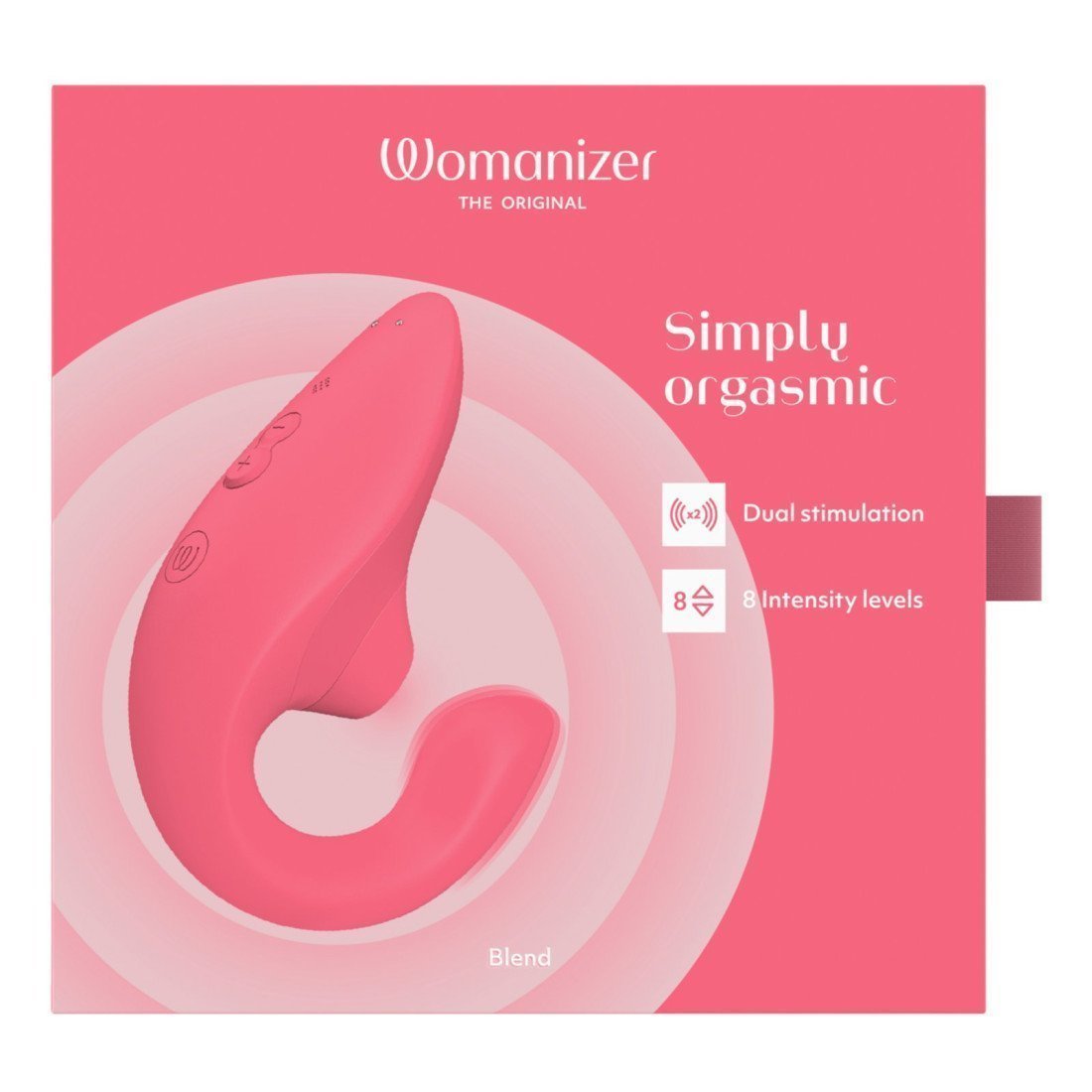 Klitorinis stimuliatorius - vibratorius „Blend“ - Womanizer