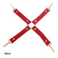 Suvaržymo rinkinys „Bondage Set with Carry Bag Red“ - Latetobed