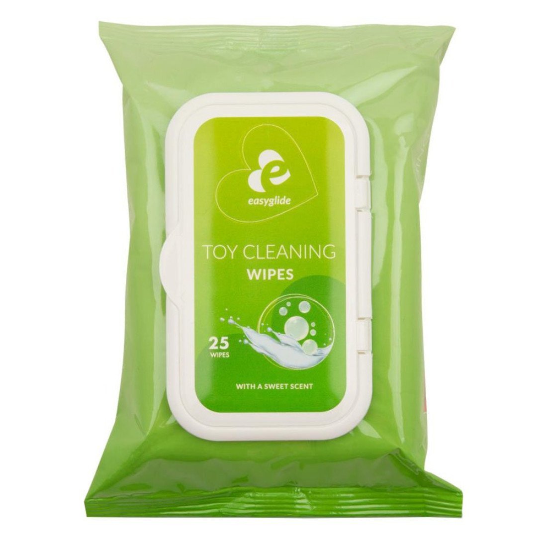 Sekso žaislų valymo servetėlės „Toy Cleaning Wipes“, 25 vnt. - EasyGlide