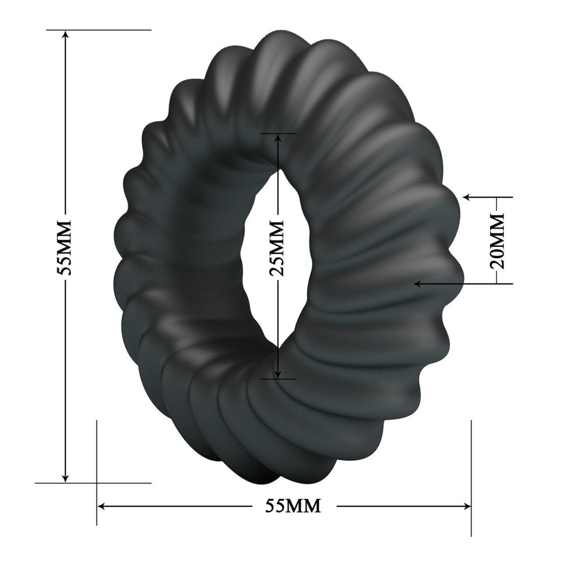 Penio žiedas Fitz“ - Crazy Bull