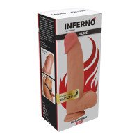 Silikoninis falo imitatorius „Inferno Realistic Dildo 20 cm“ - Hidden Desire