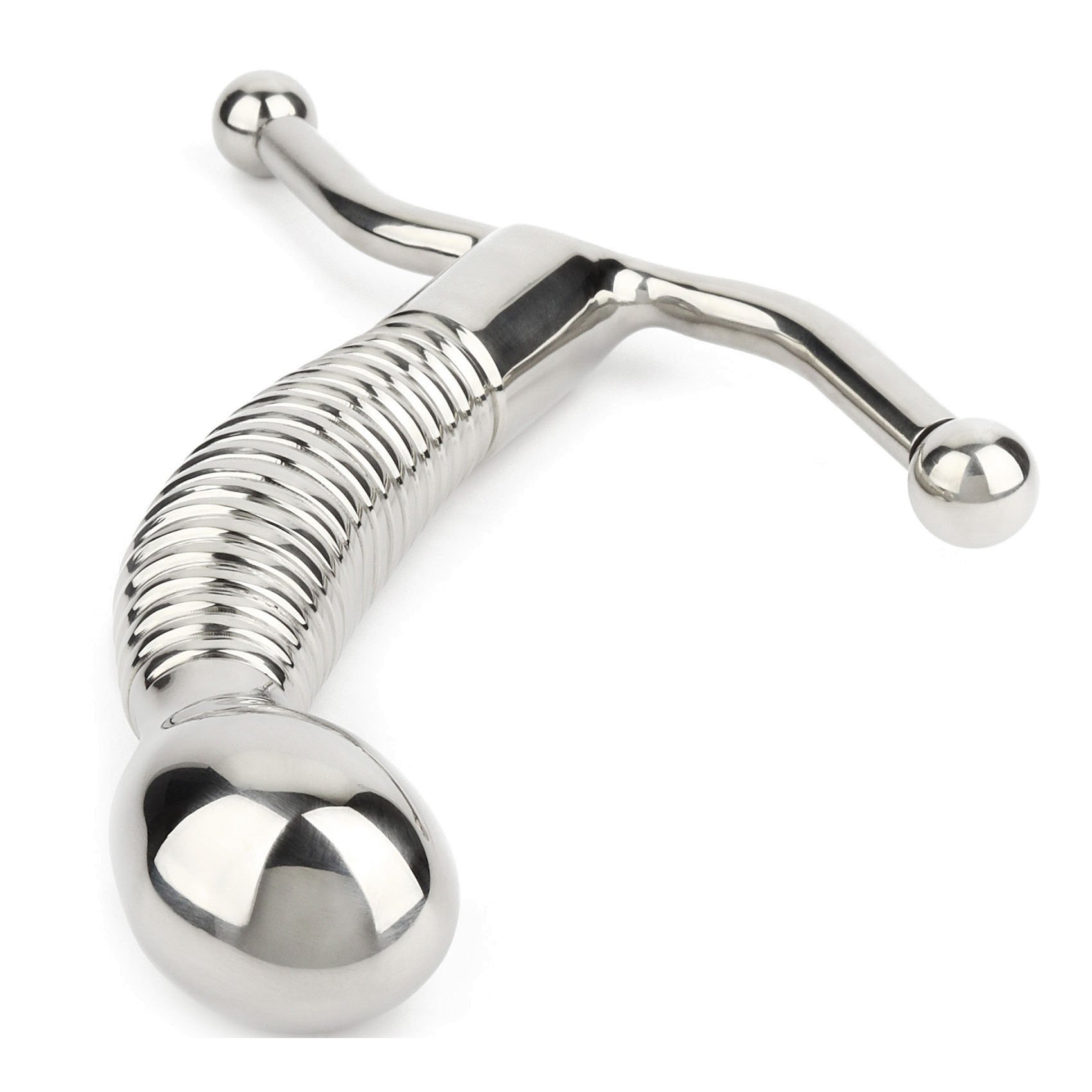 Metalinis G taško dildo „Stallion G-Spot Stimulator“ - Mr. Steel