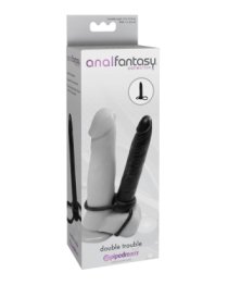Strap-on dildo „Double Trouble“ - Anal Fantasy