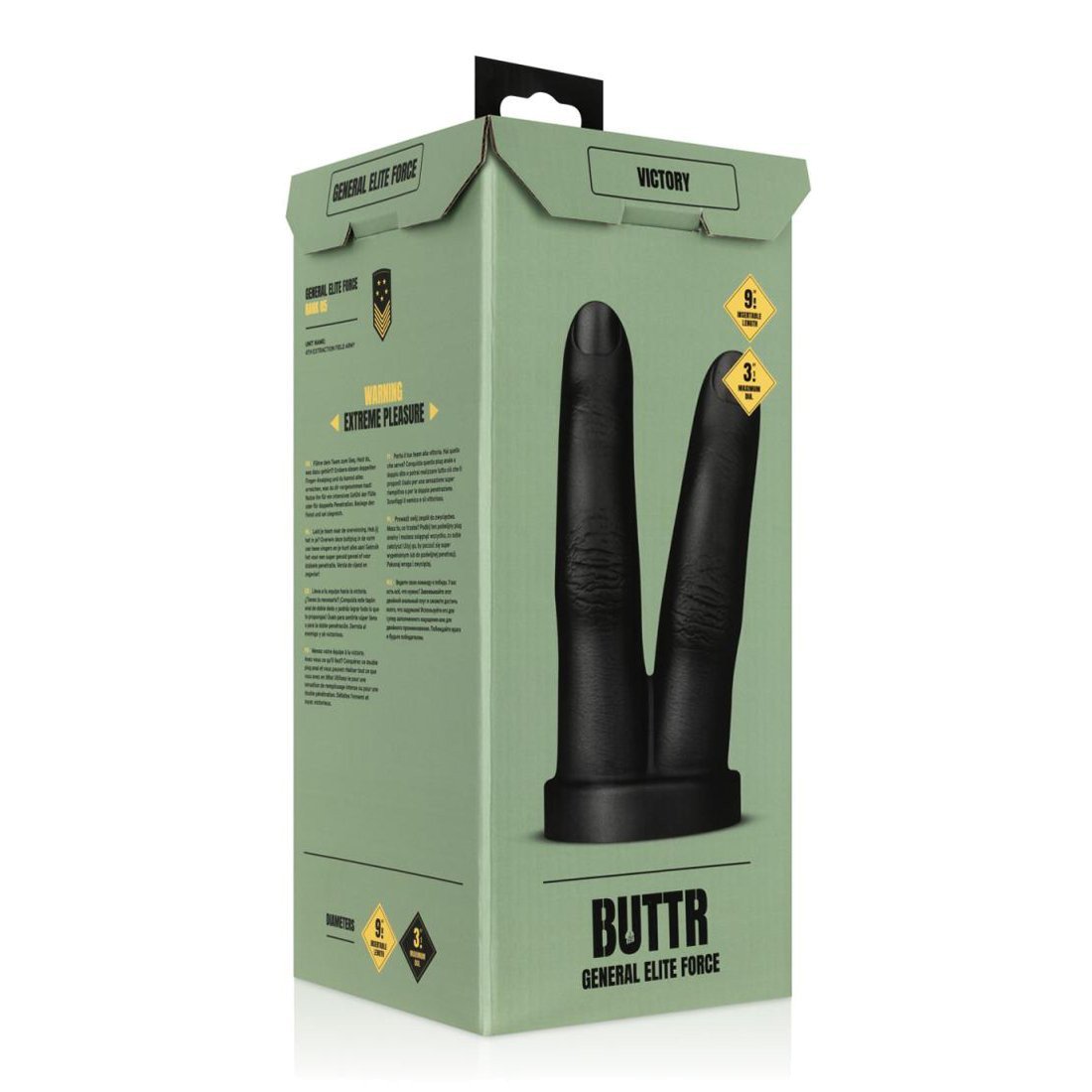 XXL analinis dildo „Victory“ - Buttr